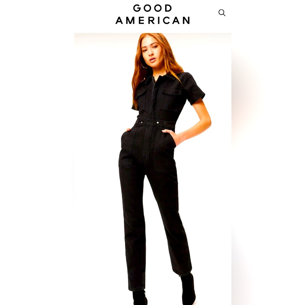 New Good American Denim jumpsuit